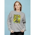 thumbnail image 2 of Beauty Abstract Art Sweatshirt Women -Image by Shutterstock, Female Small, 2 of 4