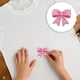 thumbnail image 3 of Aplicación Bordada Parche adhesivo de tela con lazo bordado para ropa,manualidades y decoración (rosa,1 pieza) Rkxzt, 3 of 8