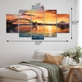 thumbnail image 4 of Designart "Pop Art Sydney II" Sydney Art Living Room Set, 4 of 5