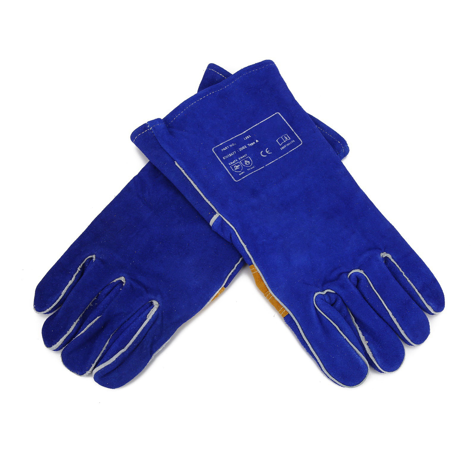 AP-3201 14" Heavy Duty Heat & Fire Resistant Split Cowhide Leather Welding Glove 