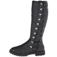 thumbnail image 6 of Mens Black Gotham Knee High Boots size Small 8-9, 6 of 6