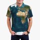 thumbnail image 1 of Balery World Map Camisa Polo de Hombre con Estampado, de Manga Corta y Tejido Medio, Camisa Tipo Golf Polo-Large, 1 of 6