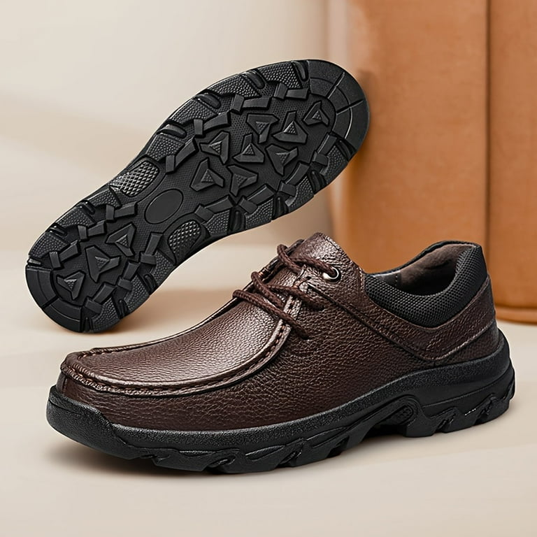 Non slip leather shoes mens hotsell