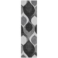 thumbnail image 2 of Addison Rugs Chantille Indoor/Outdoor Transitional Mid-century Modern Black Washable Runner Rug, 2'3" x 7'6", 2 of 6