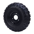 thumbnail image 1 of 13x5.00-6 Wheel Rim Tire Assembly, Enhanced Traction Excellent Grip 6 Inch Go Kart Wheel Rim Tire Assembly  for Electric Scooter, 1 of 7