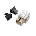 thumbnail image 3 of Cable Matters 4-Pack SC to SC Simplex Fiber Keystone Jack in White, 3 of 4