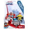 Transformers Rescue Bots Playskool Heatwave the Fire Bot & Kade Burns Action Figures