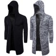thumbnail image 3 of Cárdigan con capucha para hombre de primavera y otoño, suéter de punto para hombre, flexibilidad de uso, ropa de temporada, 3 of 5
