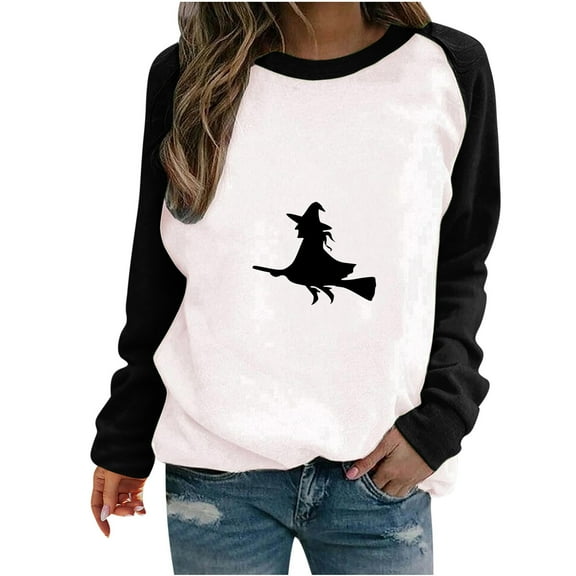 BEFOKA Graphic Shirts for Women Casual Tee Shirts 2025 Crew Neck Basic Tees Shirts Long Sleeve Pullover Tops for Women Trendy Sweatshirts Gift Tops Blouse Outfits S_XXXL