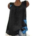 thumbnail image 2 of Tops sin mangas de gasa para mujer, Tops de tubo para verano, blusas casuales sexys para vacaciones Pompotops  lopia992140, 2 of 5