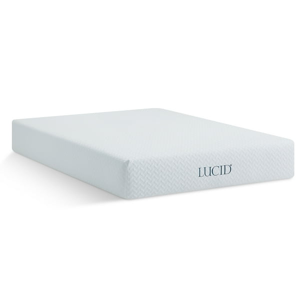 Lucid Refresh 12 Gel Memory Foam Mattress Firm Queen Walmart Com Walmart Com