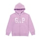 thumbnail image 3 of Sudadera con Capucha para Niñas GAP Logo con Cierre Completo Rosa Floral XL, 3 of 4