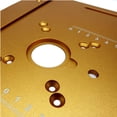 thumbnail image 4 of Router Table Insert Plate W/Miter Gauge for Woodworking Benches Table Saw Multifunctional Trimmer Engraving Machine B, 4 of 8