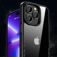 thumbnail image 3 of Designed for iPhone 14 Pro Case, Clear Hard PC Back Cover Shockproof Protective Slim Bumper Case for iPhone 14 Pro 6.1"(2022 Release), 3 of 10