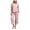 Pink, variant on felwors Women's Capri Pajama Sets Floral Print Short Sleeve Sleepwear Top and Capri Pants 2 Piece Loungewear with Pockets Pink, L
