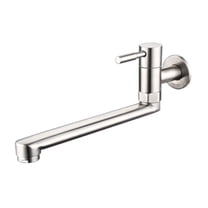 AOOOWER High Quality Wall Mount Kitchen Tap Simple & Functional Sink Tap Bathroom Spare Part for Double Sinks Contemporary Homes