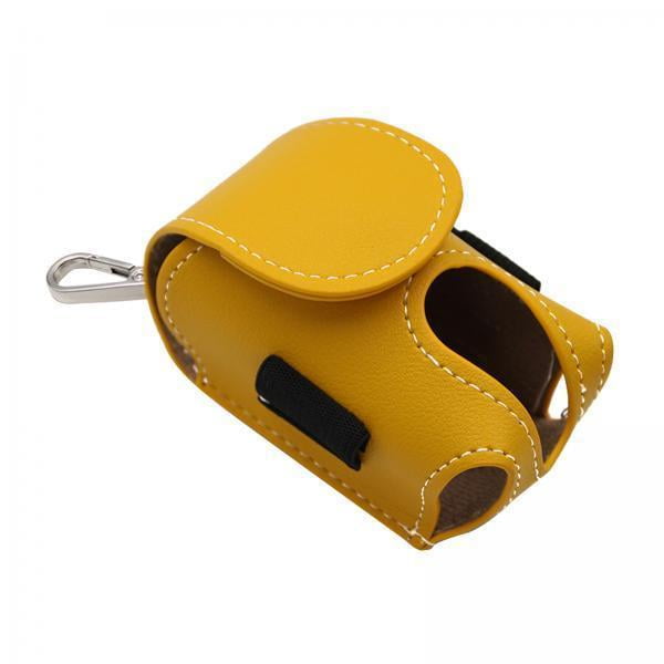 2x Durable Golf Ball with Hook Mini Golf Accessories for 2 Golf Ball 3 Leather Storage Case Waist Pack Holder shamjiam Bolsa de transporte para pelotas de golf