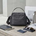 thumbnail image 4 of Crossbody Bags for Women Versatile Multi -Pocket Handbag with Zipper Top Handle Shoulder Bag Adjustable Strap for Shopping Work School & Daily Use (Grey), 4 of 7