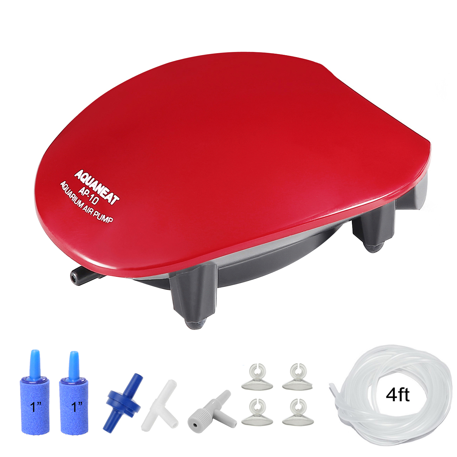 Aquaneat Air Pump for Aquarium 10 Gal Fish Tank 40 GPH Hydroponic