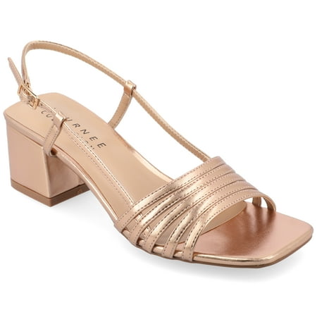 

Journee Collection Womens Shayana Tru Comfort Foam Multi Strap Sling Back Sandals