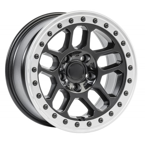 Mopar 77072466AB 17 X 8 Beadlock Capable Wheel Jeep Wrangler Gladiator