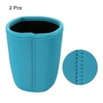 thumbnail image 3 of Uxcell Neoprene Insulated Reusable Coffee Tea Cup Sleeve Blue Pack of 2, 3 of 6
