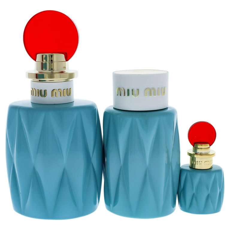 Miu Miu by Miu Miu for Women - 3 Piece Gift Set with 3.4oz