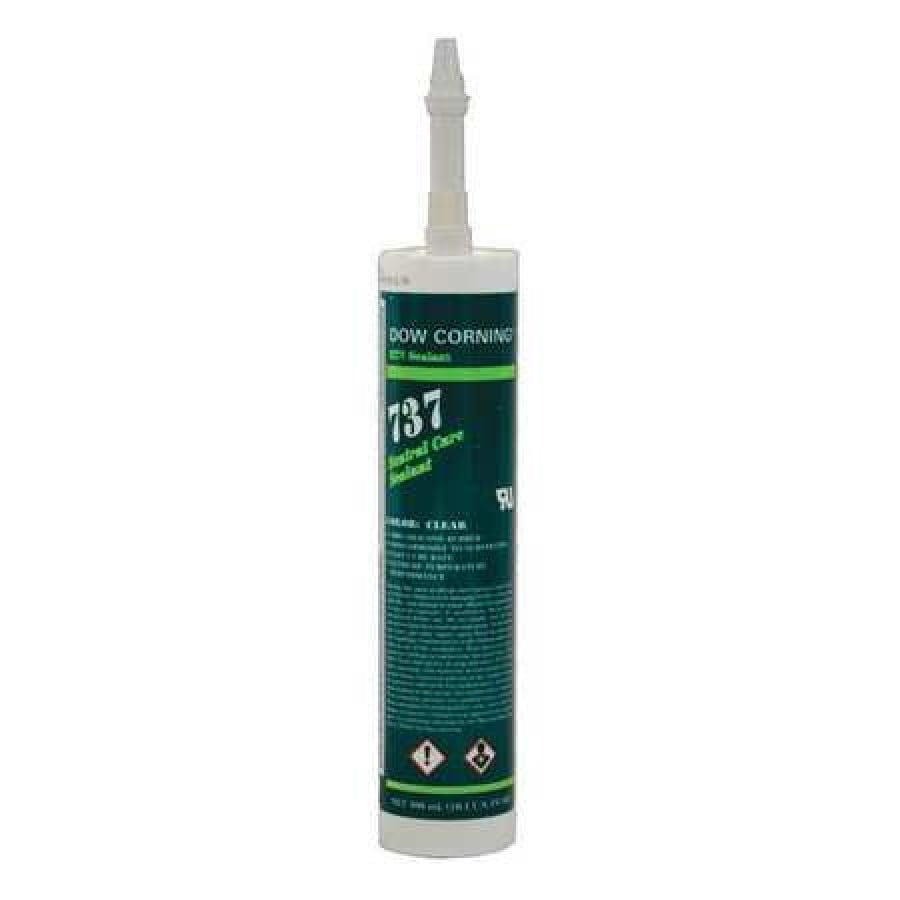 DOW CORNING 99180483 Neutral Care Sealant, 10.1 oz, Cartridge, Clear, Silicone Elastomer Base