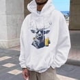 thumbnail image 1 of WILLBEST Sudaderas Deportivas para Hombre, Sudaderas De Otoño e Invierno De Talla Grande sin Capucha, Sudadera De Moda, Prenda Superior, Sudadera De Cuello Redondo De Gran Tamaño XXGrande, 1 of 3
