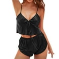 thumbnail image 2 of LIZUOJUN Pajamas For Women Set Camisole Tops For Women Sleepwear Summer Shorts Lightweight Soft Breathable Smooth Stretchy Cozy Loungewear Nightwear Home Pajamas - L, 2 of 6