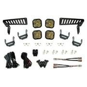 Diode Dynamics DD6556 Cowl LED Bracket Kit for 18-20Wrangler JL/Gladiator Yellow Fits select: 2018-2019,2021 JEEP WRANGLER UNLIMITED