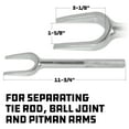 thumbnail image 2 of Powerbuilt 3-1/8 in. x 1-5/8 in. Tie Rod and Ball Joint Separator - 647056, 2 of 5