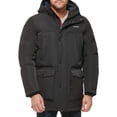 thumbnail image 1 of Parka Tommy Hilfiger de tela ártica, peso pesado, negra, XL, para hombre, 1 of 4