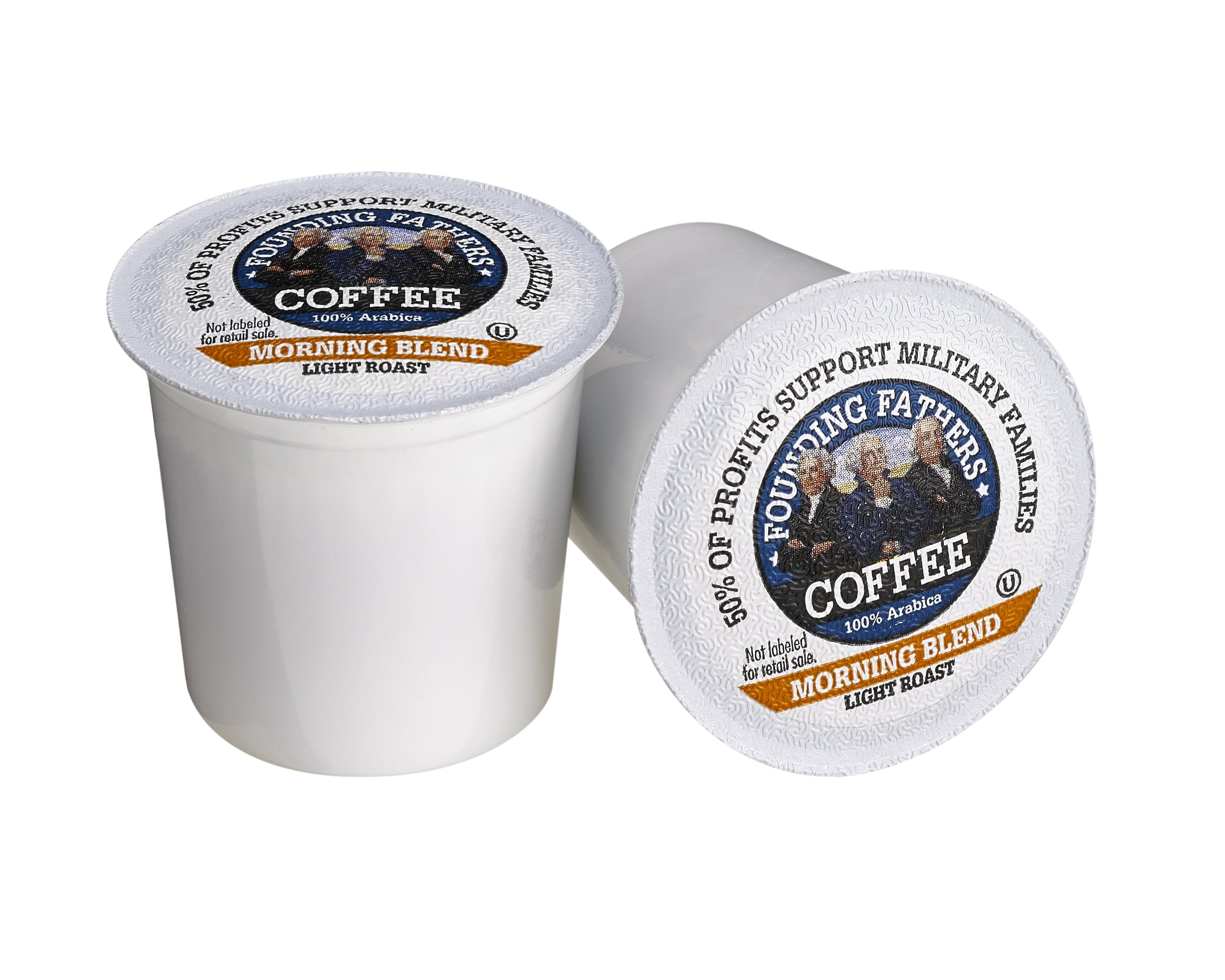 Founding Fathers Morning Blend Coffee 100% Arabica Kcups, 16 Ct