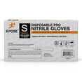 thumbnail image 3 of 500 Blue Nitrile Gloves Powder Free, Non-Latex, Non-Exam Size Small - by Xpose Safety, 3 of 4