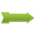 thumbnail image 2 of SignMission P-ARROW-999772 6 x 18 Po Large Vert Citron Signe Flèche, 2 of 4
