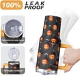 thumbnail image 4 of 40 Oz Halloween Tumbler with Handle and Straw, Haunted Ghost Cat Water Bottle Travel Cup, Halloween Birthday Gifts for Women Adults Teenagers, 4 of 5