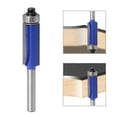 thumbnail image 4 of HUGFEGWE 4 Pieces Industrial Grade Flush Trim Router Bit Set 1/4 Inch Shank Top End Bearing Flush Trimming Pattern Router Bits Woodworking Milling Cutter Tools - 1/4" 5/16" 3/8" 1/2" CJB91-14110, 4 of 8