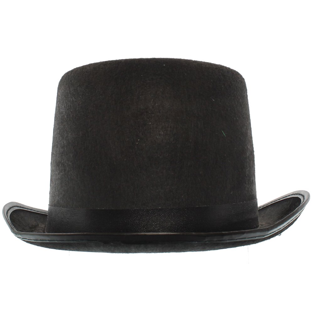 BLACK TOP HAT Costume Accessory VICTORIAN GENTLEMAN
