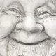 thumbnail image 4 of WDOplteas Muggly Face Macetas Maceta Resina Estatua Florero Adornos Jardín (Blanco A), 4 of 9