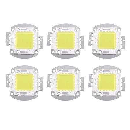 

6X LED Chip 100W 7500LM White Light Bulb Lamp Spotlight Integrated DIY