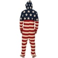 thumbnail image 4 of Prestigez Combinaison une Pièce à Capuche pour Homme Style Américain Pyjama Tenue d'Intérieur, 4 of 4