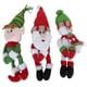 thumbnail image 1 of Lindo juego de funda para botella de vino de muñeco de nieve de Papá Noel - Decoración de mesa de fiesta navideña, 1 of 10