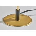 thumbnail image 2 of Adesso Kaden 19.75" 2-Light Pull Chain LED Brass Table Lamp with Tapered Metal Shade, 2 of 5