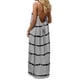 thumbnail image 1 of TaTaai Women's Printed Sleeveless Dress Casual Backless Spaghetti Strap Loose Fit Long Maxi Dress Solid Color Soft Comfortable for Summer Daily Home Wear Gift, 1 of 9