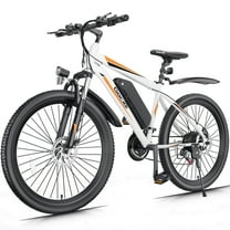 Gocio 500W Electric Bike 26" Electric Bicycle for Adults Max 19.8mph Cruise Control System Ebike, Mountain Bike with Removable 48V 375Wh Lithium-Ion Battery, 21 Speed for Man Woman UL2849 Certified