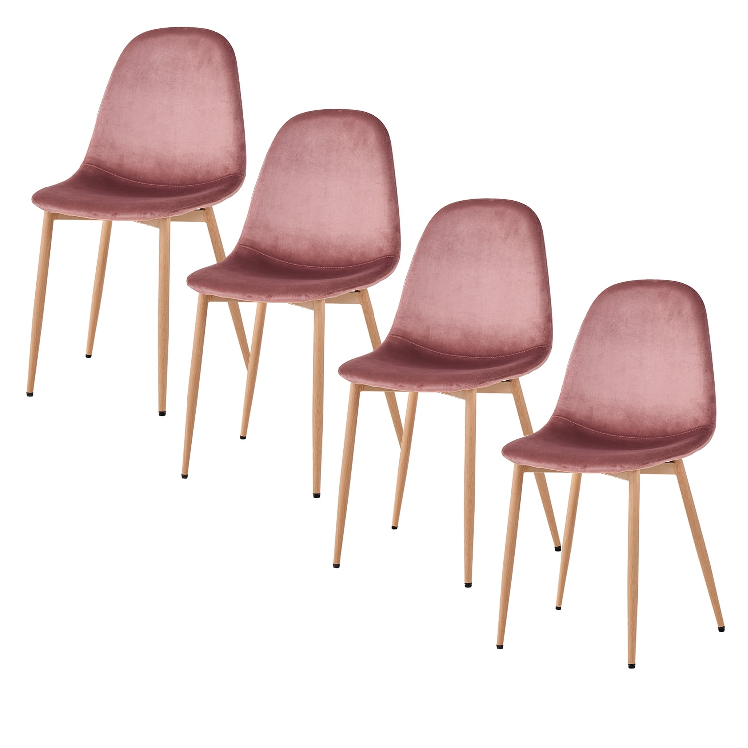 Dining Chairs Set of 4, Contemporary Upholstered Dining Chairs with