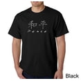 thumbnail image 1 of LA Pop Art Men's Word Art T-Shirt - CHINESE PEACE SYMBOL, 1 of 2