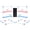 White, variant on Sweetcrispy Ladder Ball Game Set Portable Ladder Toss for Backyard Tailgates Campsites and Family Fun, Black