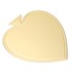 thumbnail image 3 of 100 Uds. Mini tablas para pasteles en forma de corazón, bandeja de exhibición de postres con Base de cartón para Mousse y magdalenas (dorado), 3 of 8